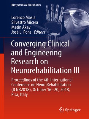 cover image of Converging Clinical and Engineering Research on Neurorehabilitation III